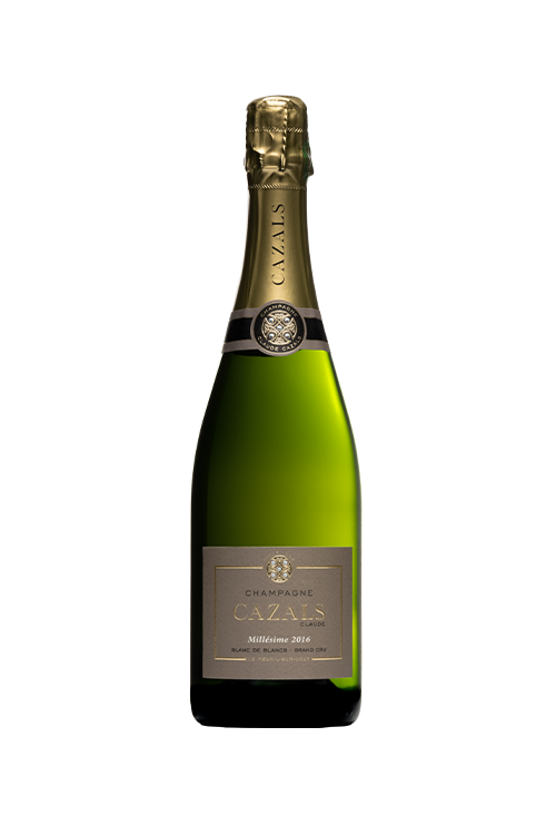 MILLESIME 2016 Champagne Claude Cazals Le Mesnil sur Oger